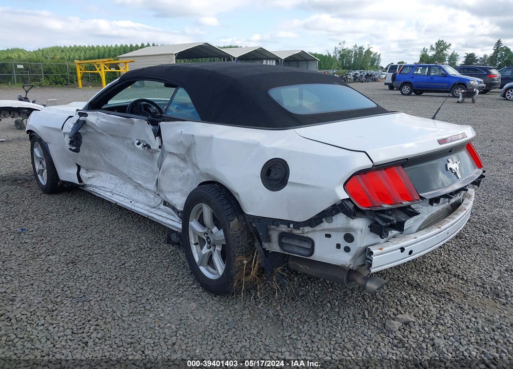 2016 FORD MUSTANG V6 VIN: 1FATP8EM4G5261475