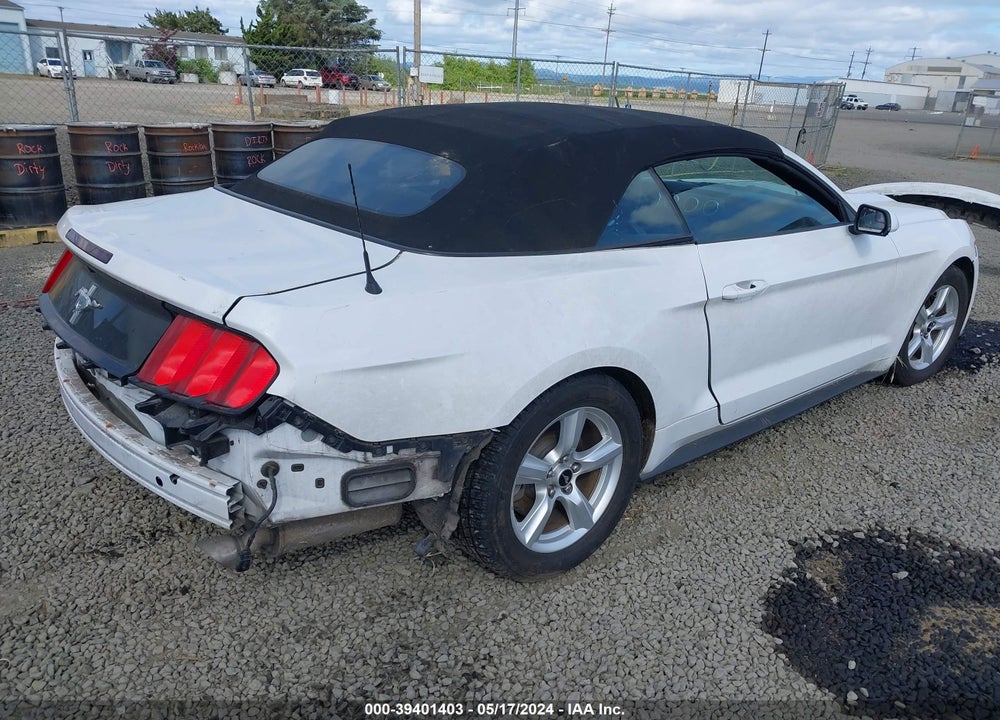 2016 FORD MUSTANG V6 VIN: 1FATP8EM4G5261475