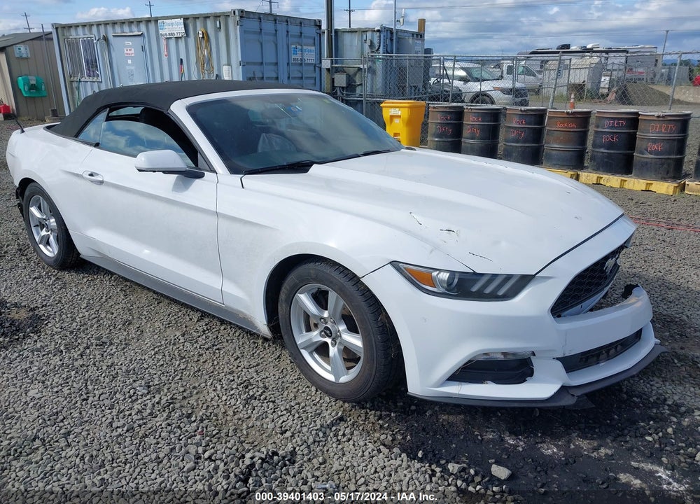 2016 FORD MUSTANG V6 VIN: 1FATP8EM4G5261475