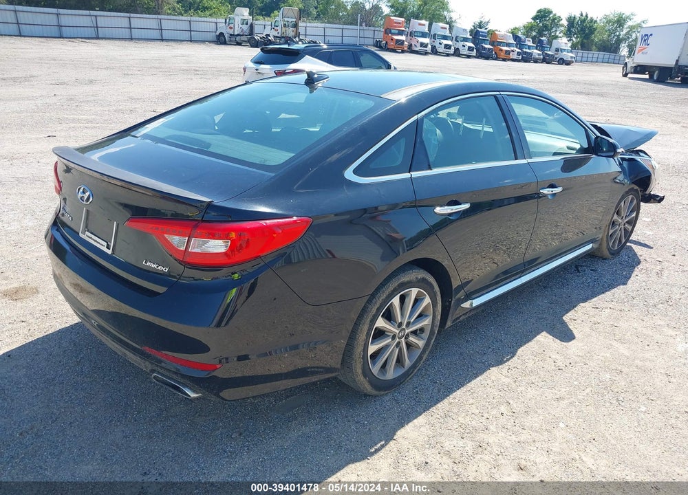 2016 HYUNDAI SONATA LIMITED VIN: 5NPE34AF5GH328101