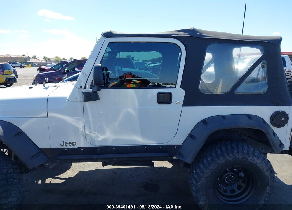 2003 JEEP WRANGLER SPORT VIN: 1J4FA49S53P336672