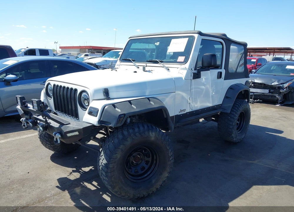 2003 JEEP WRANGLER SPORT VIN: 1J4FA49S53P336672