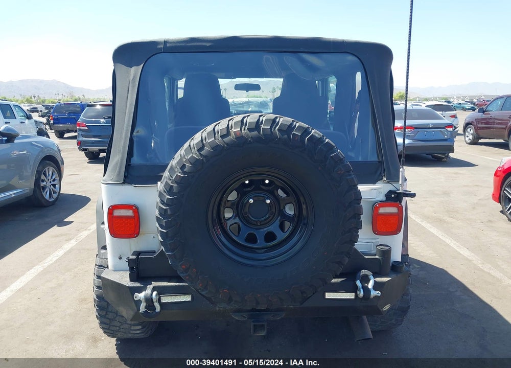 2003 JEEP WRANGLER SPORT VIN: 1J4FA49S53P336672