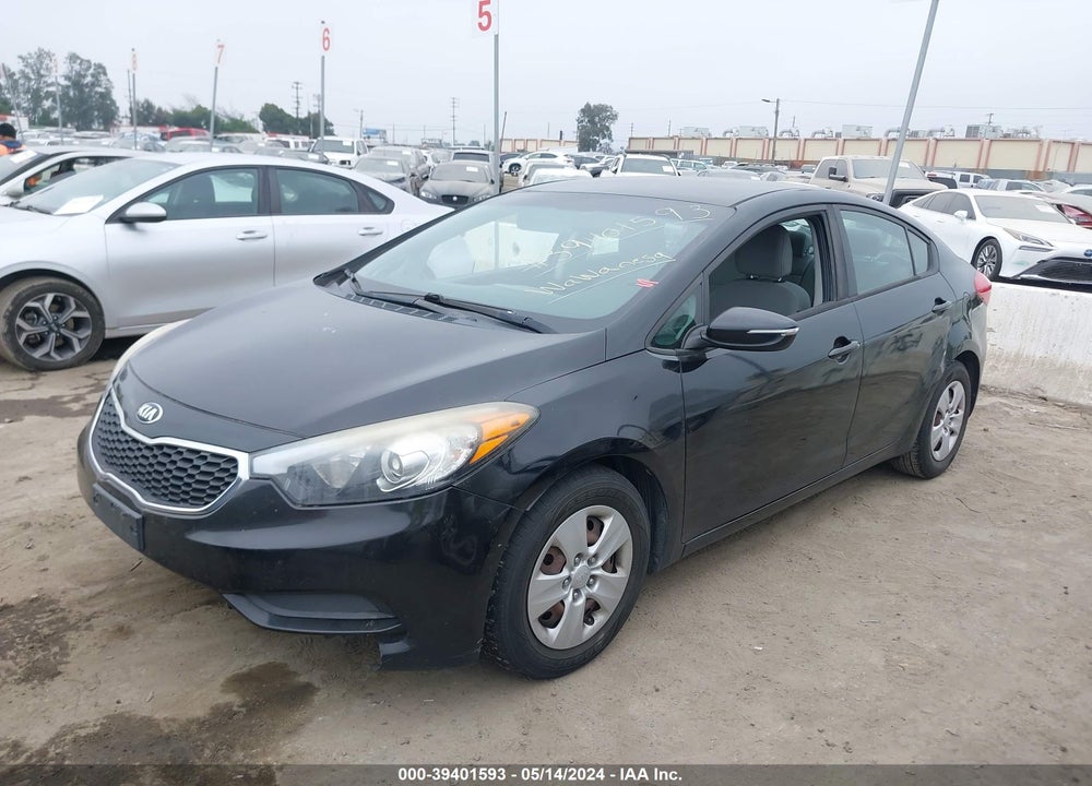2016 KIA FORTE LX VIN: KNAFX4A67G5497512