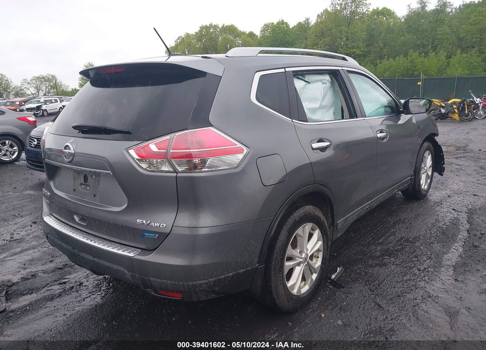 2014 NISSAN ROGUE SV VIN: 5N1AT2MV6EC850505