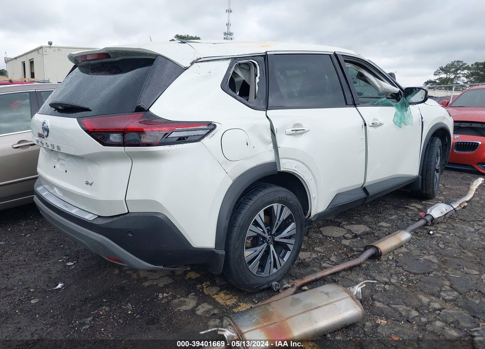 2021 NISSAN ROGUE SV FWD VIN: 5N1AT3BA6MC740283