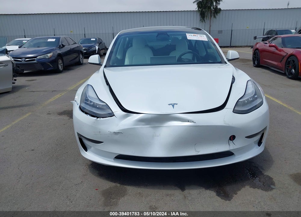 2022 TESLA MODEL 3 LONG RANGE DUAL MOTOR ALL-WHEEL DRIVE VIN: 5YJ3E1EB8NF262808