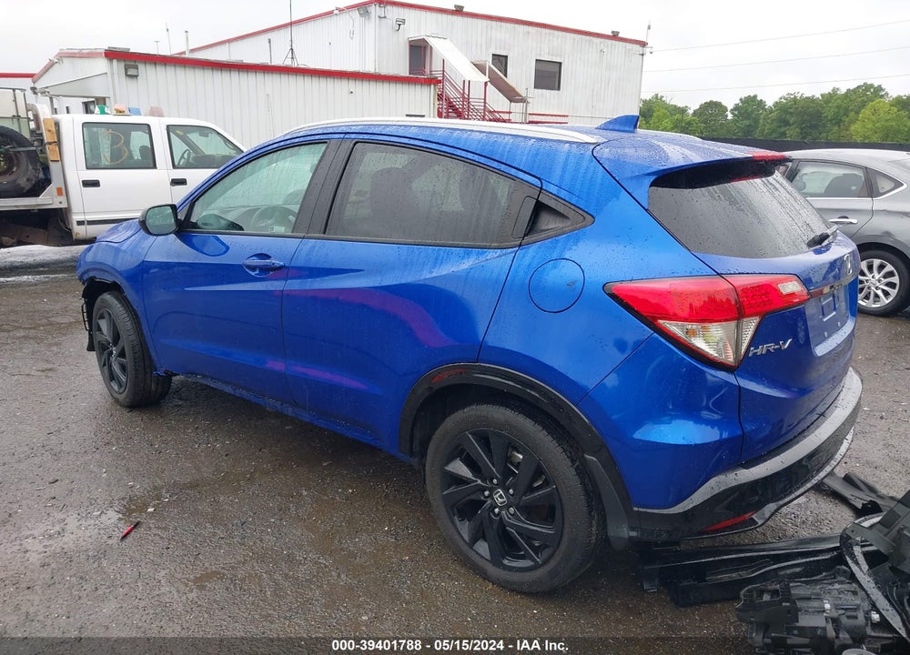 2022 HONDA HR-V AWD SPORT VIN: 3CZRU6H12NM732222