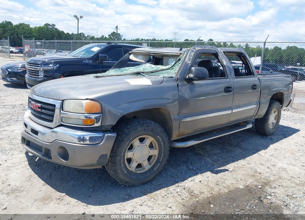 2006 GMC SIERRA 1500 SLT VIN: 2GTEK13T661204939