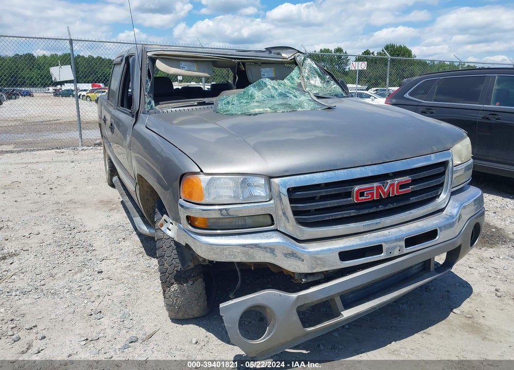 2006 GMC SIERRA 1500 SLT VIN: 2GTEK13T661204939
