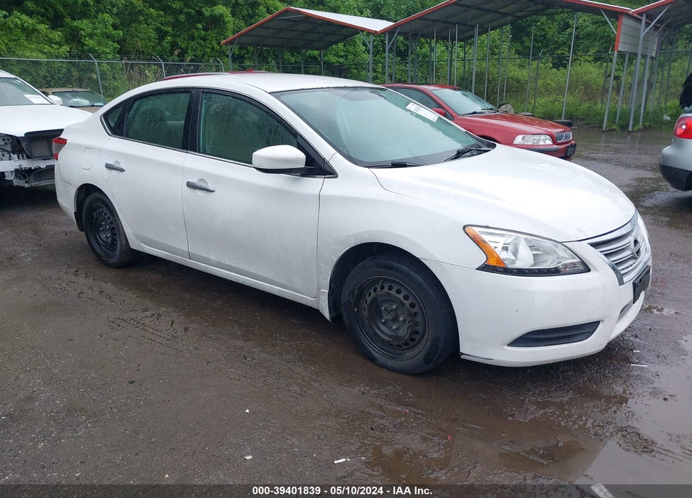 2015 NISSAN SENTRA S VIN: 3N1AB7AP8FY368611