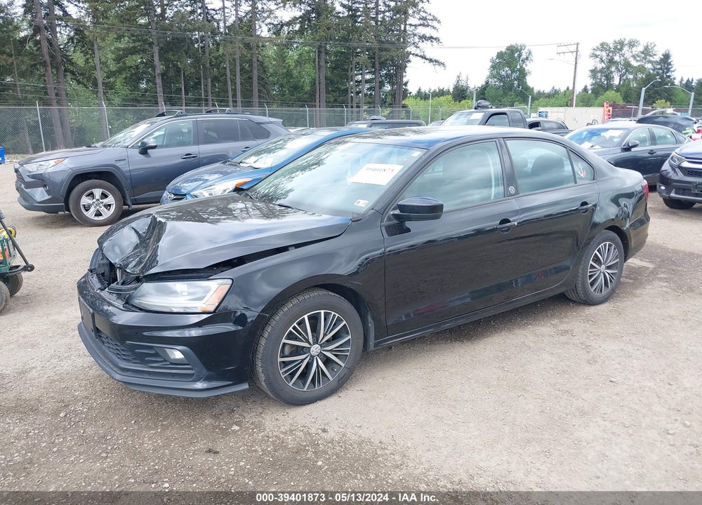 2018 VOLKSWAGEN JETTA 1.4T SE/1.4T WOLFSBURG EDITION VIN: 3VWDB7AJ6JM239740