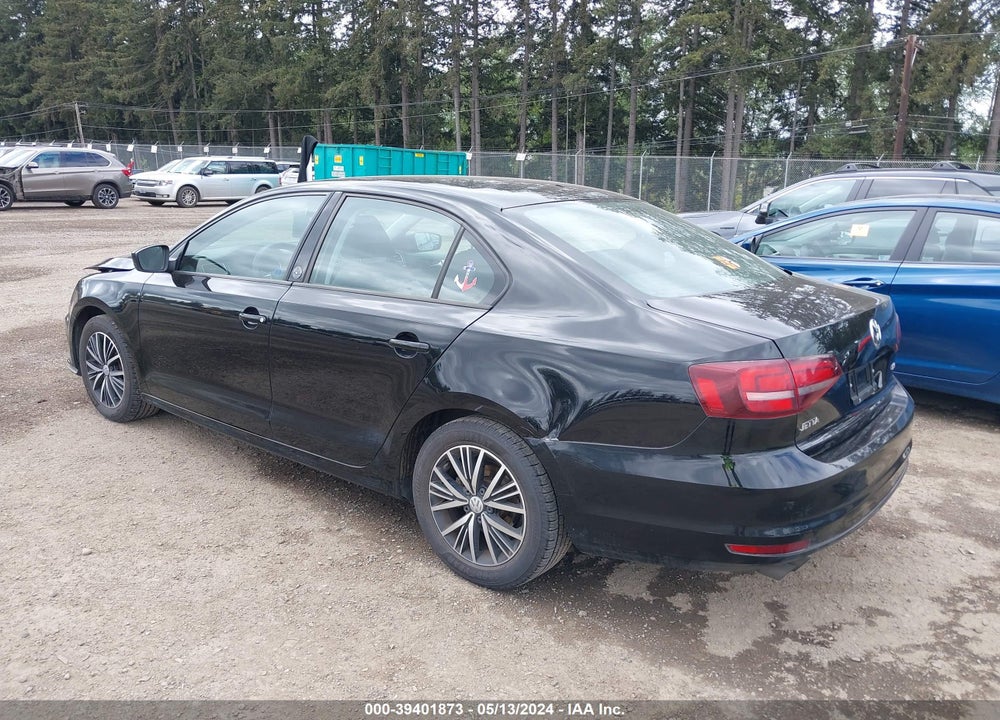 2018 VOLKSWAGEN JETTA 1.4T SE/1.4T WOLFSBURG EDITION VIN: 3VWDB7AJ6JM239740