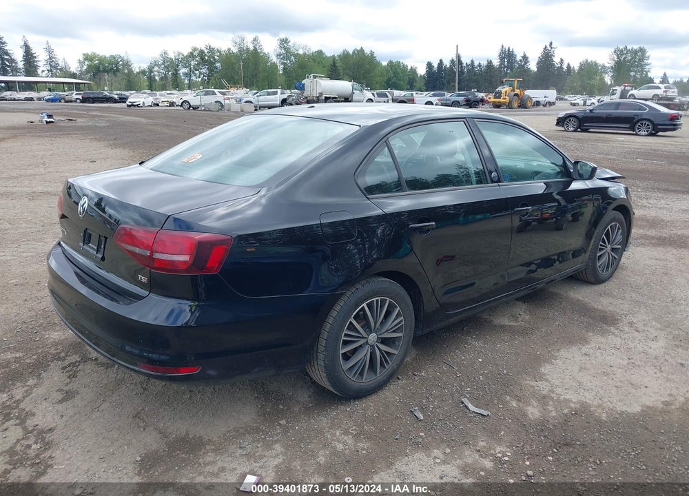 2018 VOLKSWAGEN JETTA 1.4T SE/1.4T WOLFSBURG EDITION VIN: 3VWDB7AJ6JM239740