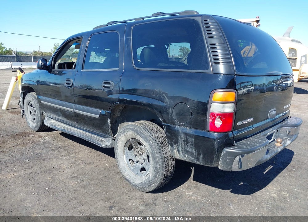 2004 CHEVROLET TAHOE LS VIN: 1GNEC13V84J237935