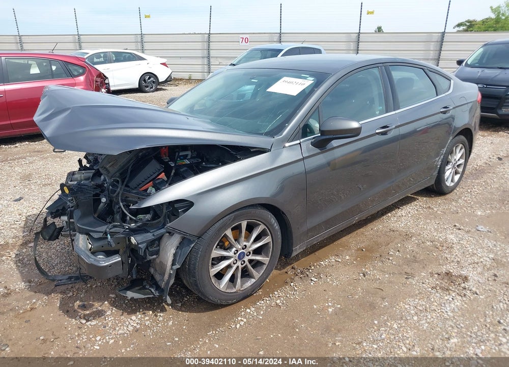 2017 FORD FUSION SE VIN: 3FA6P0H72HR164648
