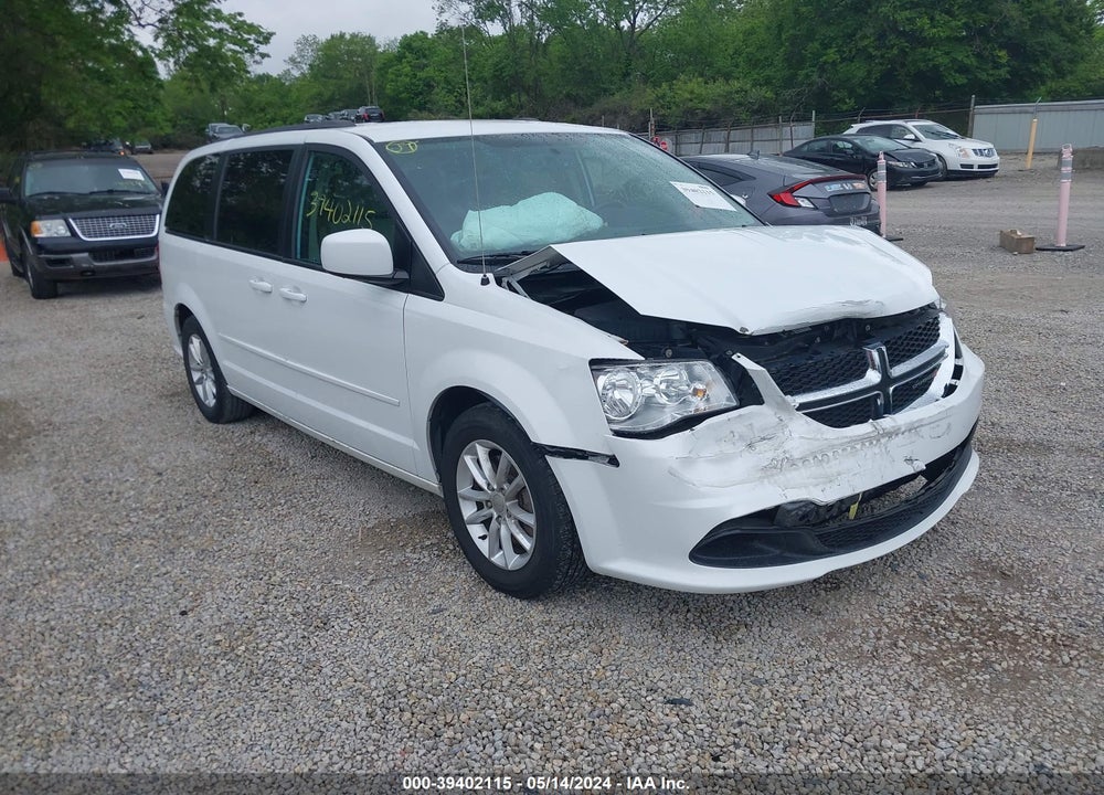 2016 DODGE GRAND CARAVAN SXT VIN: 2C4RDGCG1GR400128