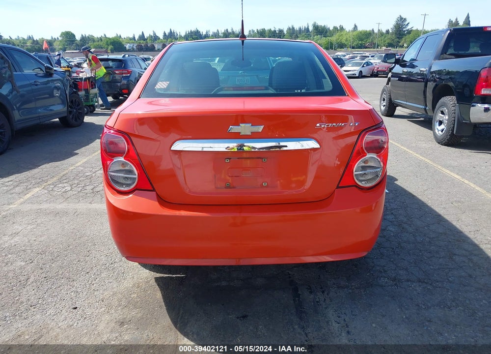 2012 CHEVROLET SONIC 2LT VIN: 1G1JC5SH5C4178827