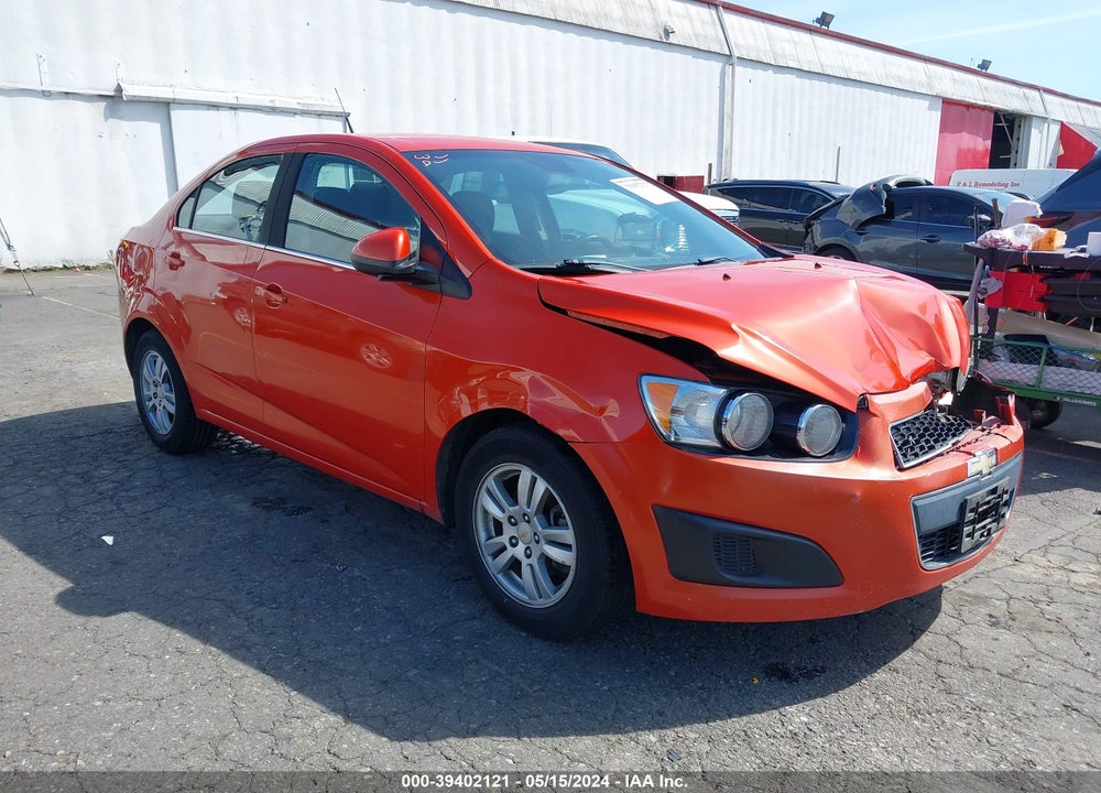 2012 CHEVROLET SONIC 2LT VIN: 1G1JC5SH5C4178827
