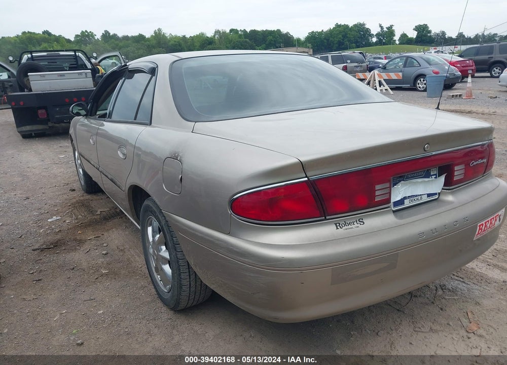 2003 BUICK CENTURY CUSTOM VIN: 2G4WS52J931121296