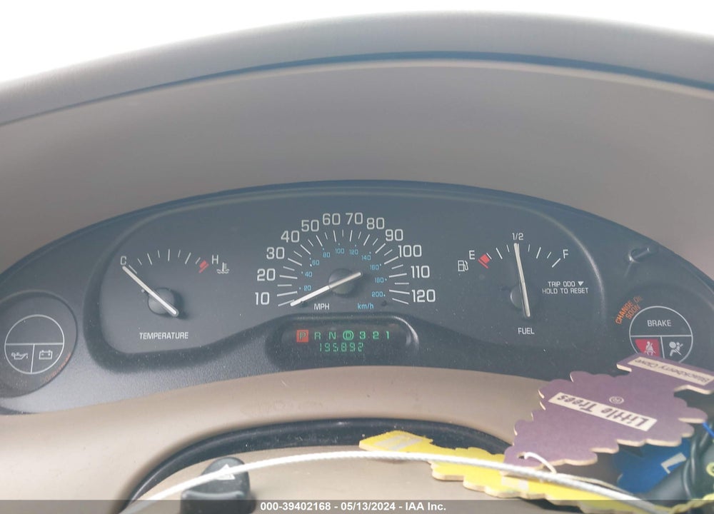 2003 BUICK CENTURY CUSTOM VIN: 2G4WS52J931121296
