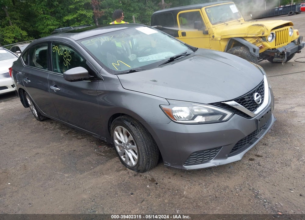 2017 NISSAN SENTRA SV VIN: 3N1AB7AP2HY386783