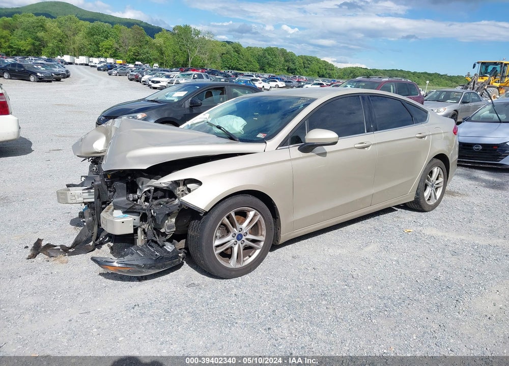 2018 FORD FUSION SE VIN: 3FA6P0H77JR133448