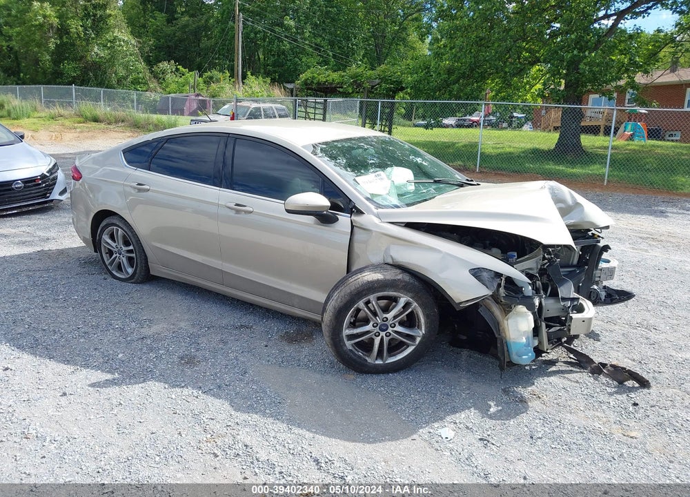 2018 FORD FUSION SE VIN: 3FA6P0H77JR133448
