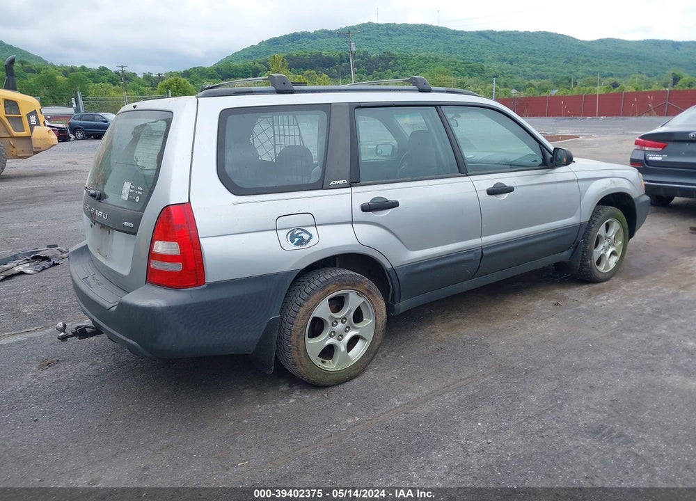 2003 SUBARU FORESTER X VIN: JF1SG63683H737644