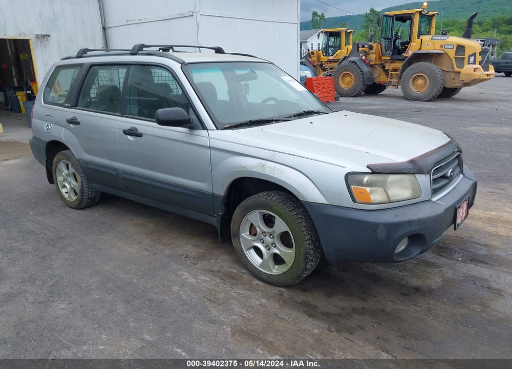 2003 SUBARU FORESTER X VIN: JF1SG63683H737644