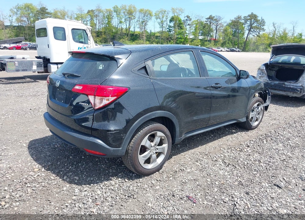 2016 HONDA HR-V LX VIN: 3CZRU6H3XGM765683