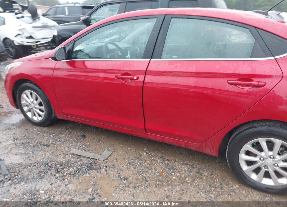 2022 HYUNDAI ACCENT SEL VIN: 3KPC24A67NE180190