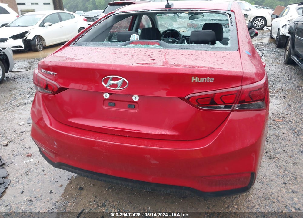 2022 HYUNDAI ACCENT SEL VIN: 3KPC24A67NE180190