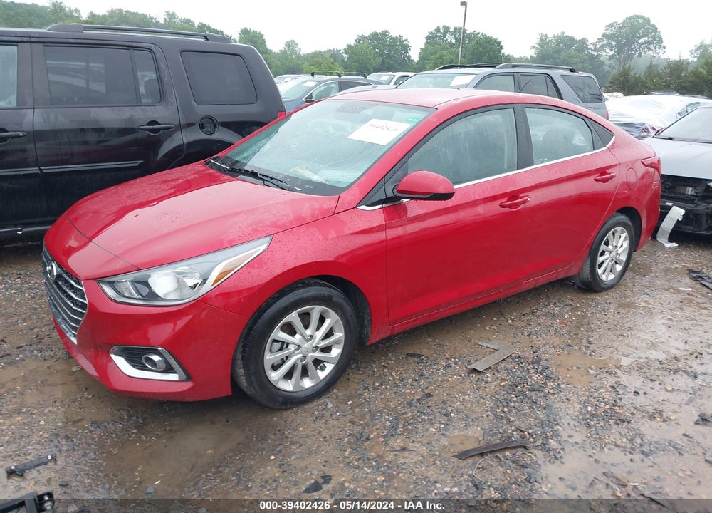 2022 HYUNDAI ACCENT SEL VIN: 3KPC24A67NE180190