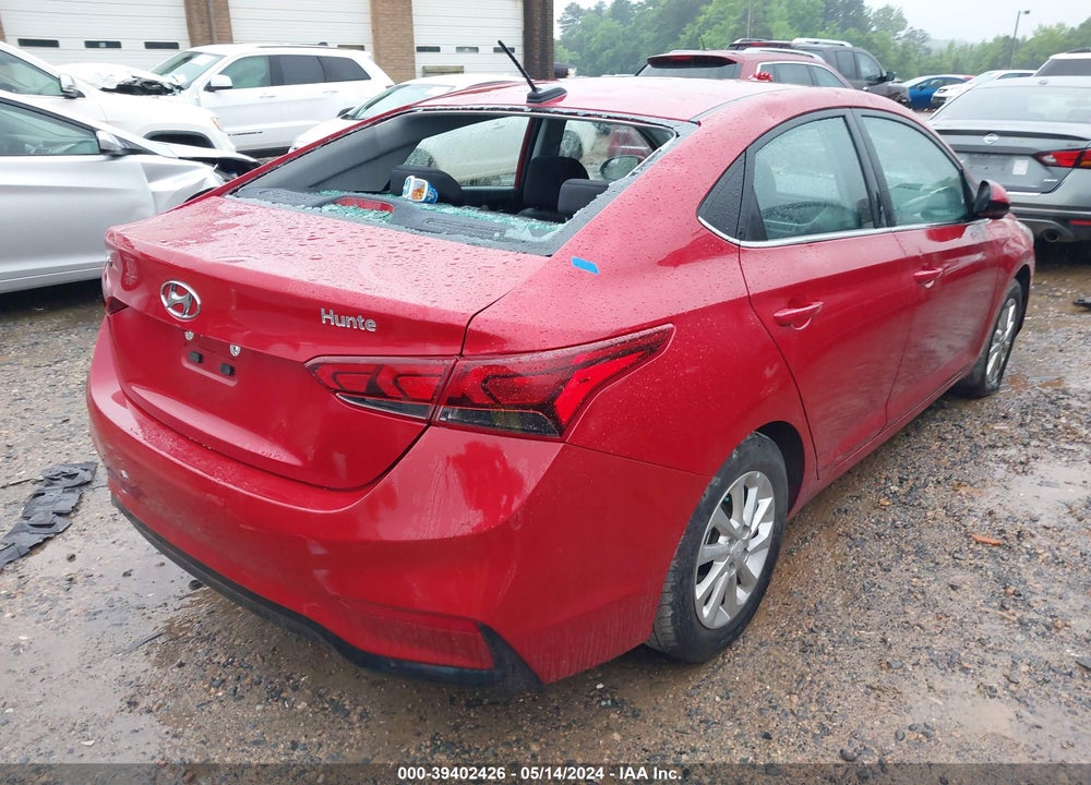2022 HYUNDAI ACCENT SEL VIN: 3KPC24A67NE180190