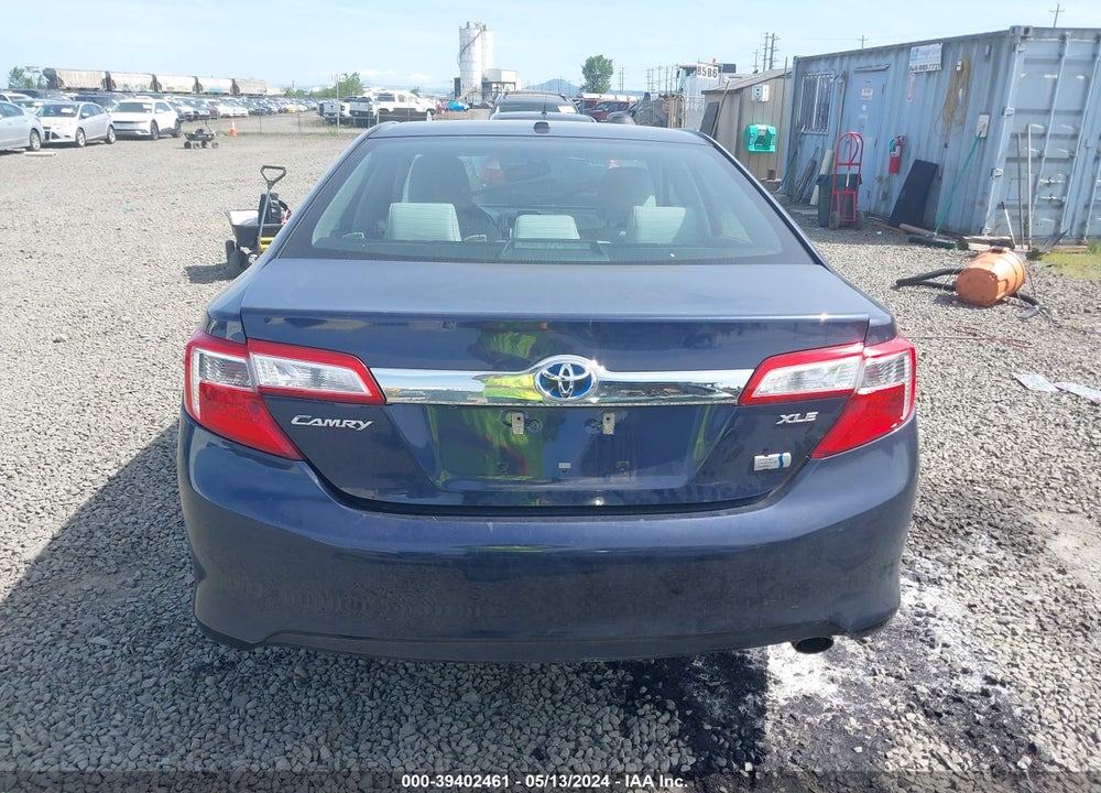 2014 TOYOTA CAMRY HYBRID XLE VIN: 4T1BD1FK1EU111776