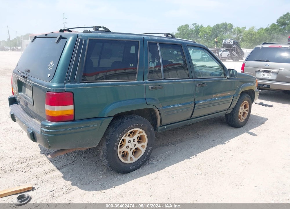 1996 JEEP GRAND CHEROKEE LIMITED VIN: 1J4FX78S7TC372825