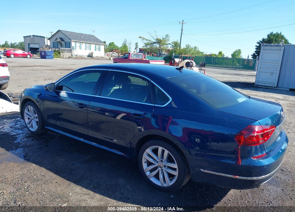 2018 VOLKSWAGEN PASSAT 2.0T SE VIN: 1VWBA7A36JC011119
