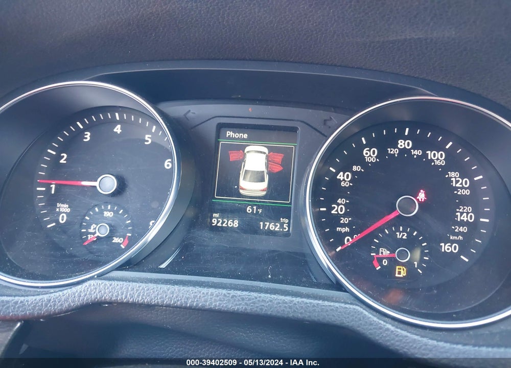 2018 VOLKSWAGEN PASSAT 2.0T SE VIN: 1VWBA7A36JC011119