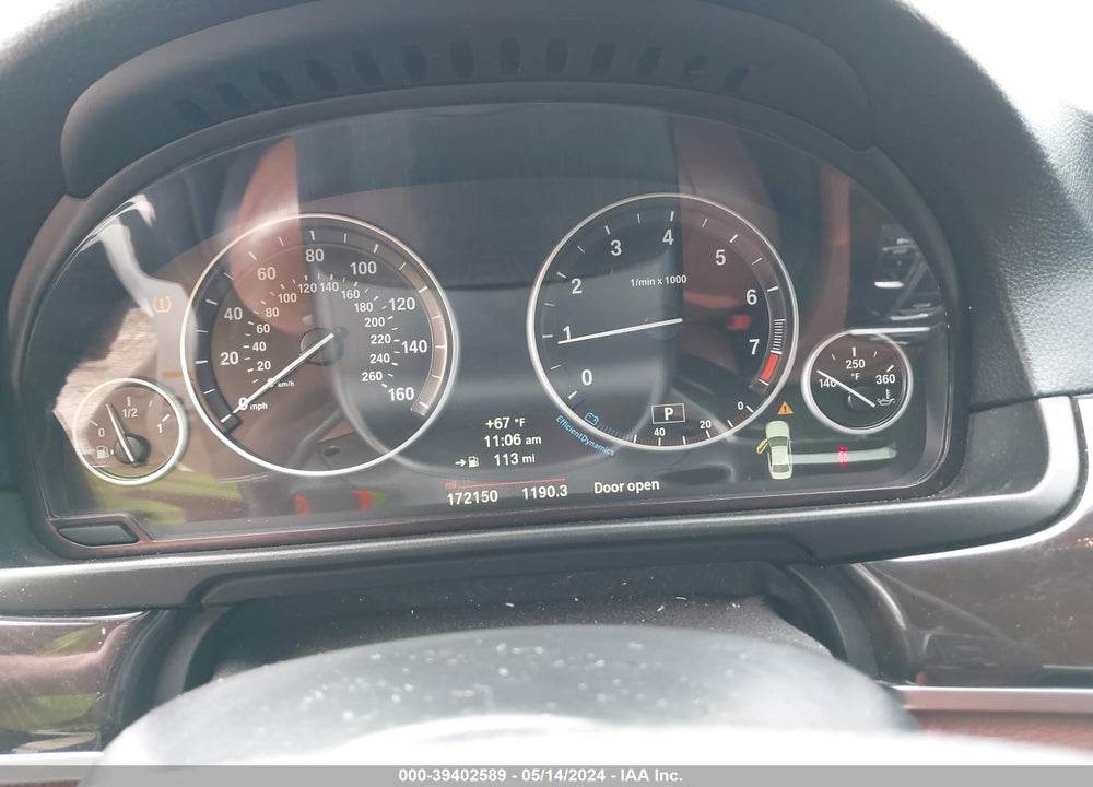 2014 BMW 528I VIN: WBA5A5C56ED501267