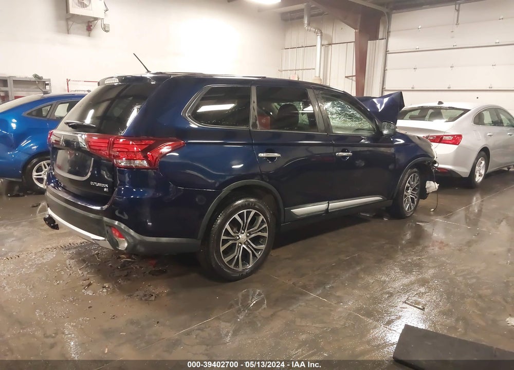 2016 MITSUBISHI OUTLANDER SE VIN: JA4AD3A38GZ051863