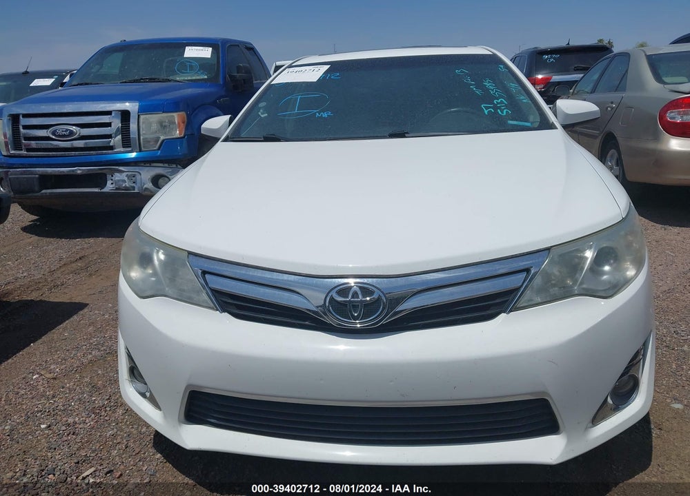 2012 TOYOTA CAMRY XLE VIN: 4T1BF1FK5CU559851