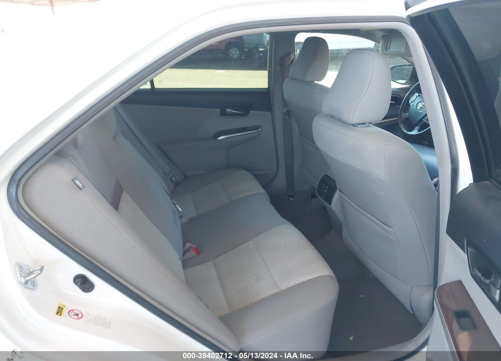 2012 TOYOTA CAMRY XLE VIN: 4T1BF1FK5CU559851