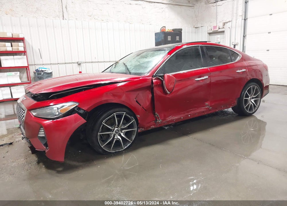 2019 GENESIS G70 2.0T ADVANCED VIN: KMTG44LA1KU033097