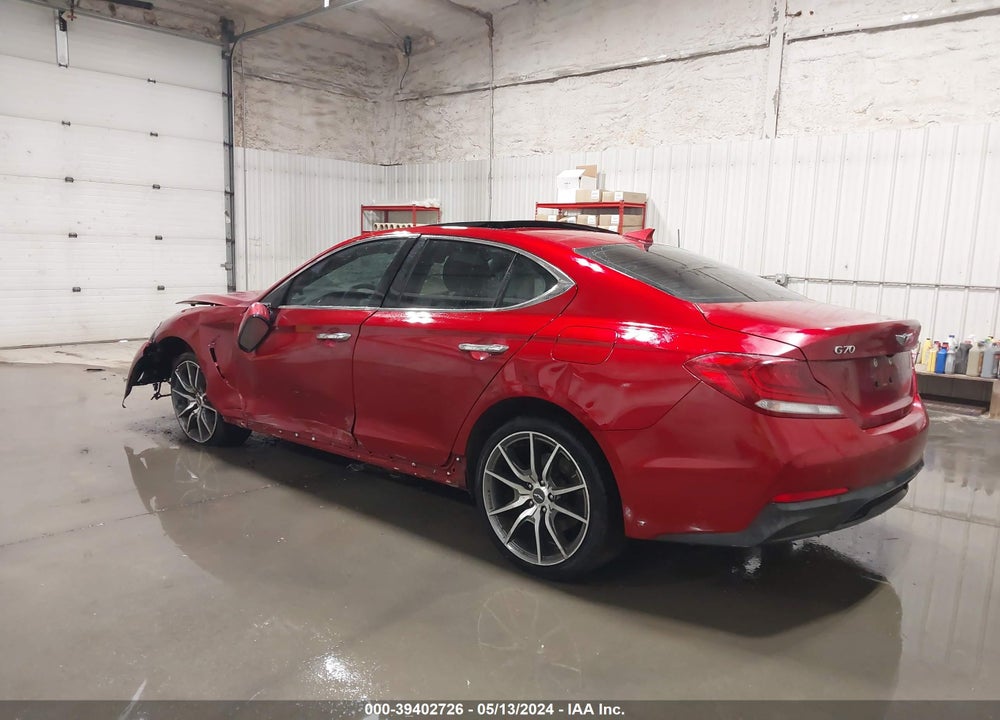 2019 GENESIS G70 2.0T ADVANCED VIN: KMTG44LA1KU033097