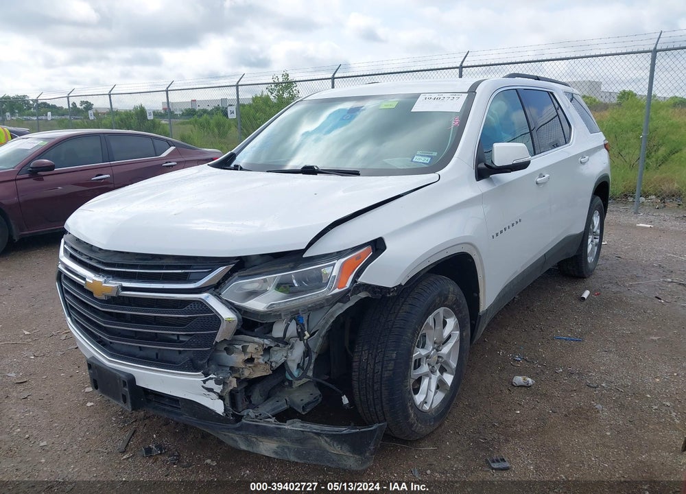 2021 CHEVROLET TRAVERSE FWD LT CLOTH VIN: 1GNERGKW8MJ129617