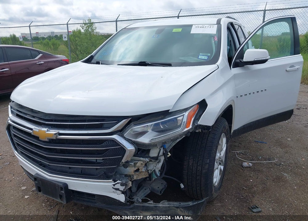 2021 CHEVROLET TRAVERSE FWD LT CLOTH VIN: 1GNERGKW8MJ129617