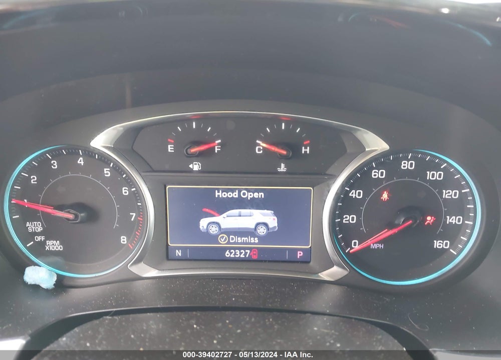 2021 CHEVROLET TRAVERSE FWD LT CLOTH VIN: 1GNERGKW8MJ129617