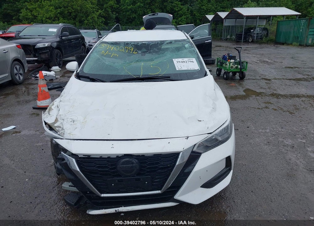 2022 NISSAN SENTRA SV XTRONIC CVT VIN: 3N1AB8CV6NY236723