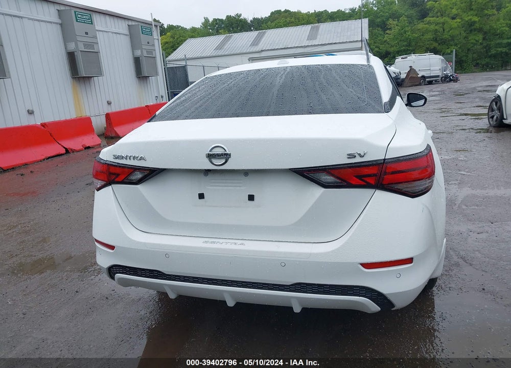 2022 NISSAN SENTRA SV XTRONIC CVT VIN: 3N1AB8CV6NY236723